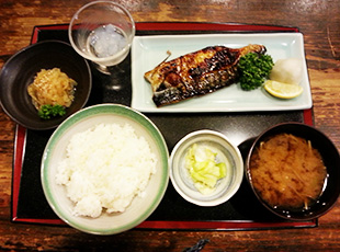 炉端（焼魚）定食（さば塩）